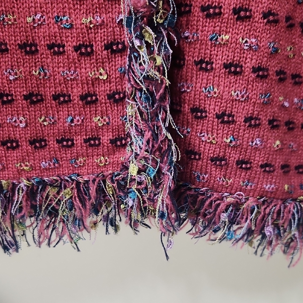 Karen Scott Pink Textured Cardigan - XL - Picture 11 of 12